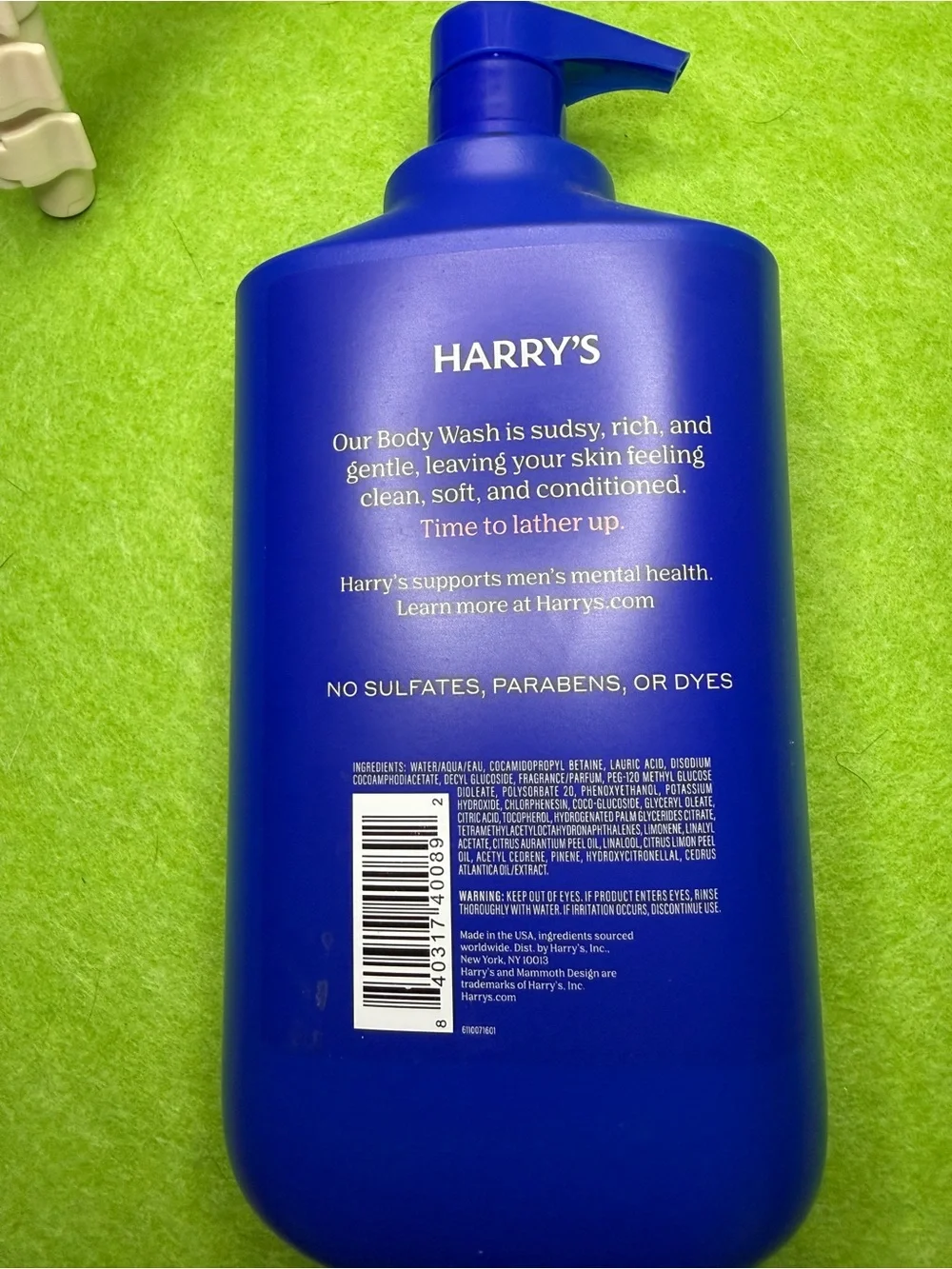 Fig Cedar & Orange Body Wash - Blue